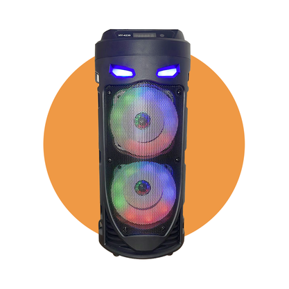 Caixa de Som bluetooth - karaokê  Heyli Hy-4239