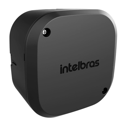 Caixa Plastica de Passagem Vbox 1100 e Preta Intelbras