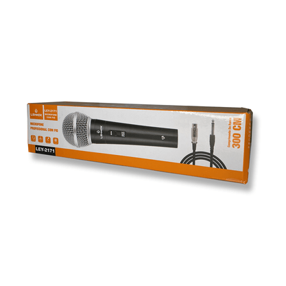 Microfone Lehmox Com Fio M58 Profissional LEY-2171