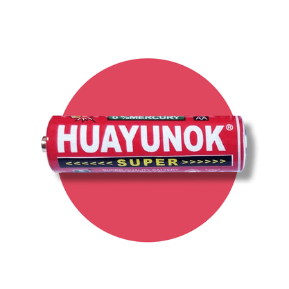 PILHA AAA IMPORTADA HUAYUNOK UND.