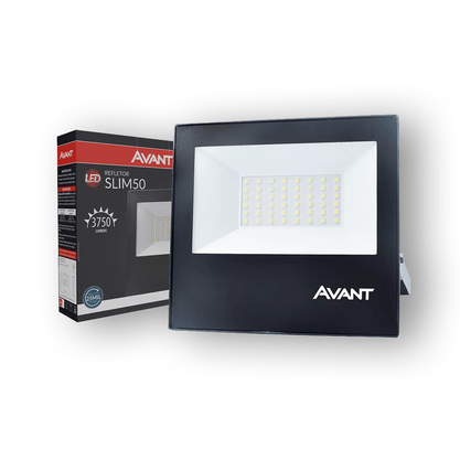 Refletor Avant Led Slim 50w Br6500k Bi 3750