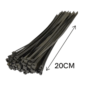 Abracadeira de Nylon Fertak 200x2,5mm Preta