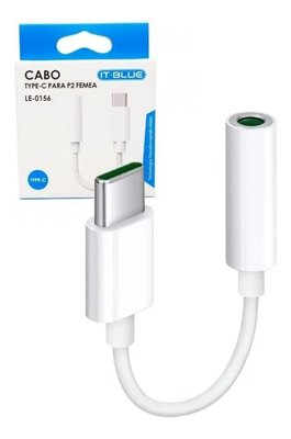 Adaptador Tipo C para P2 It Blue