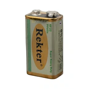 Bateria 9v Rekter 6f22m