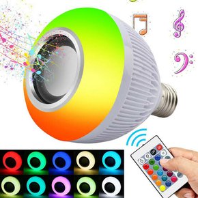 Lampada Rgb Bluetooth Controle Remoto Lehmox