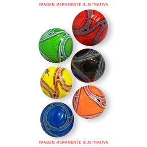 Bola Couro Colorida Grande