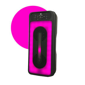 Caixa de som bluetooth - rádio - microfone KTS-1555