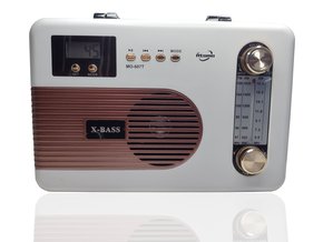Caixa de Som Radio Antigo Atomo MO-607T