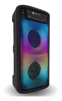 Caixa De Som Bluetooth Pen Drive Fm Portátil 20w Kts-1711 Caixa de Som Radio Kts-1711