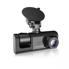 Câmera Veicular 3 Lentes Full HD 1080p  black Box Xc-a1