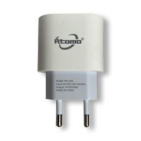 Carregador Iphone Atomo 20w