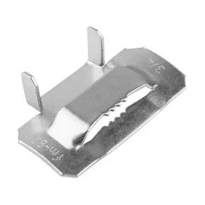 Fecho de Aco Inox Dentado 3/4 P/ Fita