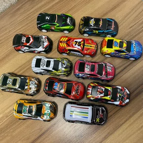 Kit Carrinhos Coloridos De Brinquedo Xc-kit-cl-18014