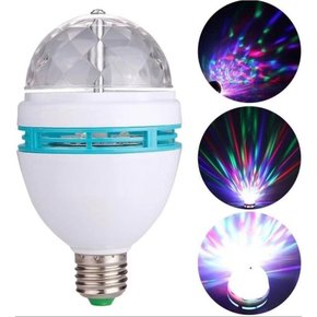 Lampada Giratoria Colorida Led