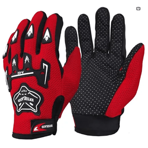 Luva Motocicleta Dedo Completo Knighthood