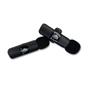 Microfone Lapela Duplo Iphone H´sul Hsm-2091