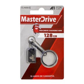 Pen Drive 128GB MasterDrive Nano Chaveiro