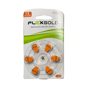 Pilha Flexgold Aparelho Auditivo Fx-pr48 13