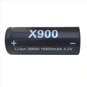 Pilha Recarregável Lanterna Policia Grossa 4.2v 16800mah