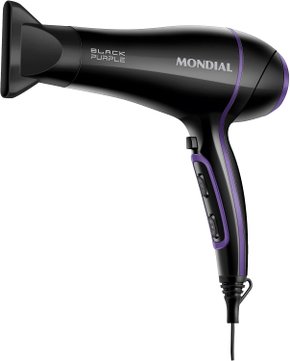 Secador de Cabelos Mondial Black Purple Scn-01 220v/60hz