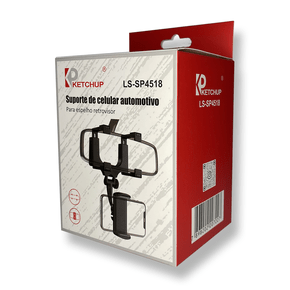 Suporte Para Celular GPS Veicular Espelho Retrovisor Ketchup LS-sp4518