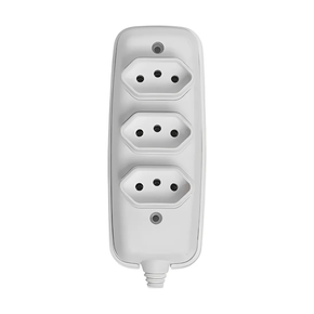 Tomada em Barra Tripla Ilumi 10a 2p+t 16330