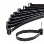 Abracadeira de Nylon Fertak 300x4,8mm Preta
