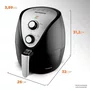 Fritadeira Elétrica Sem Óleo Air Fryer Mondial AF-30 Inox IV 3,5L