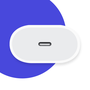 Carregador Iphone Treqa 20w Usb-c
