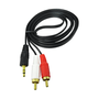 Cabo P2 com 2 Rca Macho estéreo Ketchup Kt-1008
