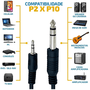 Cabo P2 + P10 3m Aoweixum Orvesion Gol-p210-3