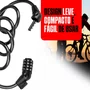 Cadeado Trava Antifurtobicicleta Xc-cc-03