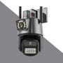 Camera Ip Externa Wifi Camera Dupla Hsc-8170