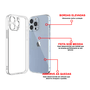 Capa Iphone 15 Pro Max Transparente