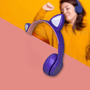 Fone de Ouvido Gatinho Bluetooth Xc-p47m