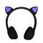 Fone de Ouvido Gatinho Bluetooth Xc-p47m