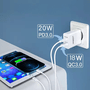 Fonte Carregador Treqa Tipo-c+usb-a 38w Cs-f5