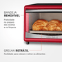 Forno Elétrico Master Cooker 10L, Mondial, Vermelho/650W