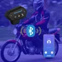 Intercomunicador Fone de Ouvido Bluetooth P/ Moto Bt12