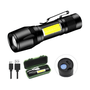 Lanterna Usb Charge Caixa Verde Atomo Mo-513