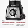 Liquidificador Turbo, Mondial, Preto/Inox, 1200W, 220V - L-1200 BI