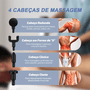Massageador Muscular Elétrico 6 Ajustes Massage gun