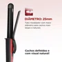 Modelador de Cachos, Mondial, Preto/Vermelho, 55W, Bivolt - EM-12