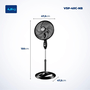 Ventilador Mondial 40cm Vsp-40-nb 220v/60hz